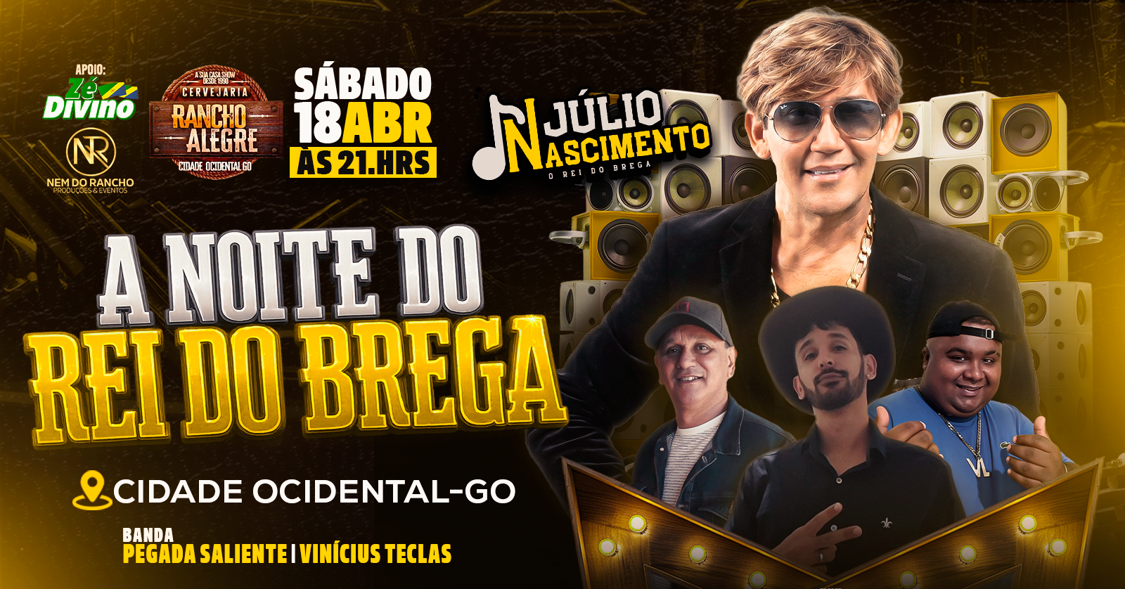 JÚLIO NASCIMENTO!!! EDIÇÃO ESPECIAL 2026 - Cidade Ocidental, GO