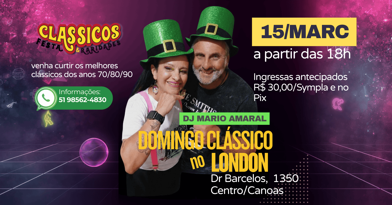 Clássicos e Raridades no London/Canoas-RS - Canoas, RS