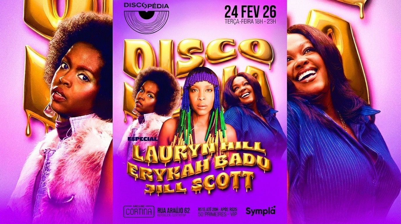 Discopédia -  Especial Lauryn Hill, Erykah Badu e Jill Scott