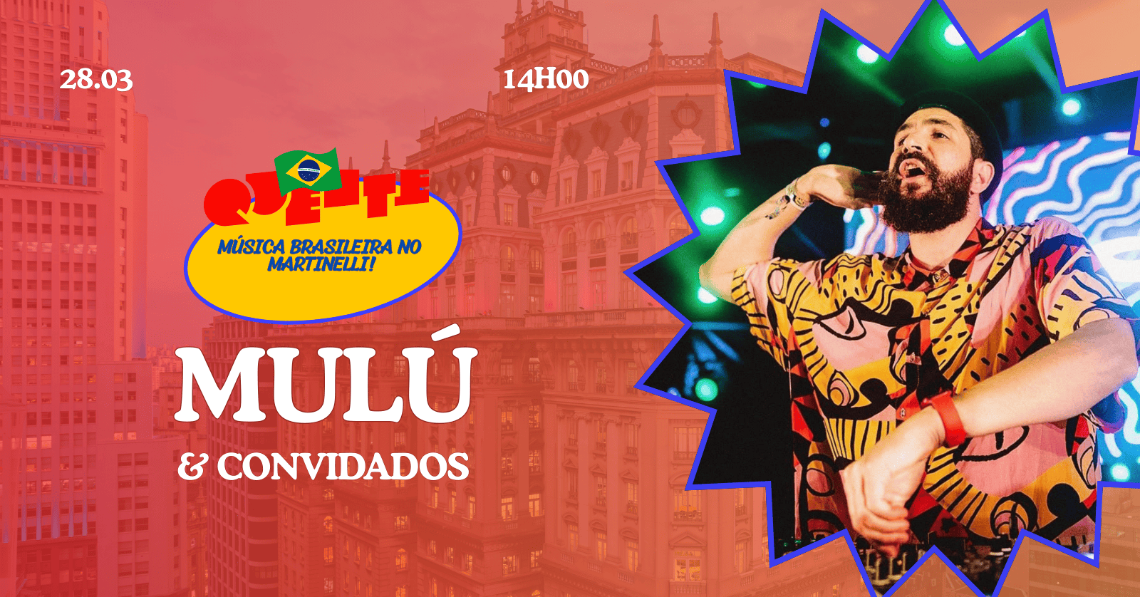 BRASIL QUENTE com Mulú no Edifício Martinelli! | 28.03