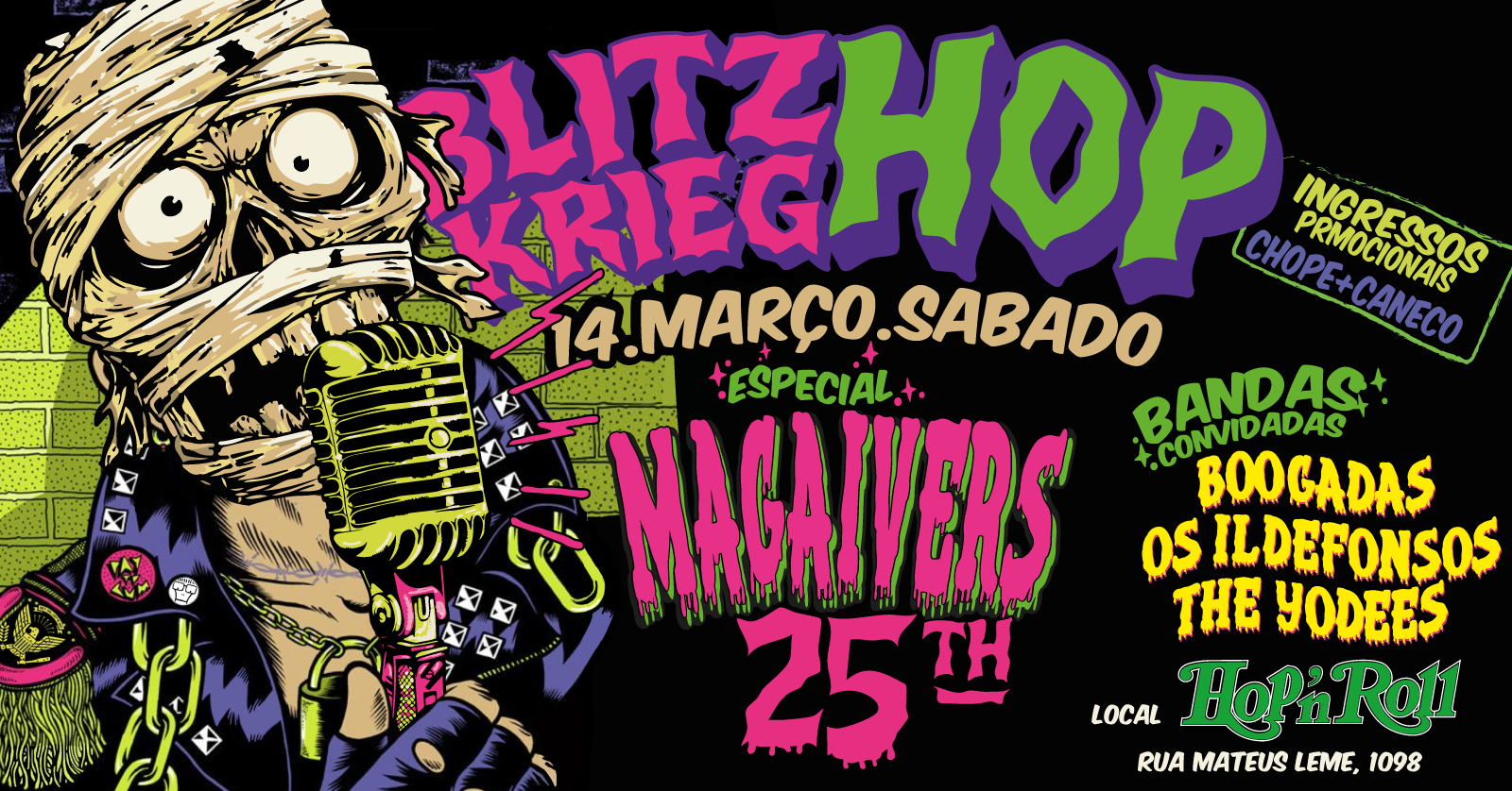BLITZKIEG HOP 25 ANOS MAGAIVERS