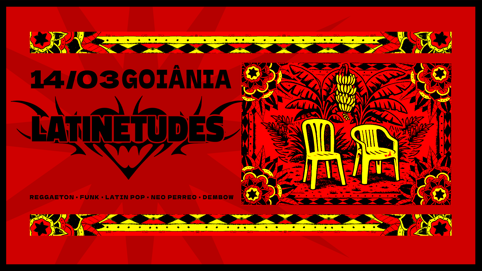 LATINETUDES - Reggaeton l Funk l Latin POP l Neo Perreo l Dembow - Goiânia, GO