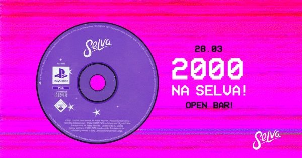 Imagem do evento 2000 na Selva! | Pop, Rock, Hip Hop, Eletrohits, Emo & Funk! | Sábado | 28.03