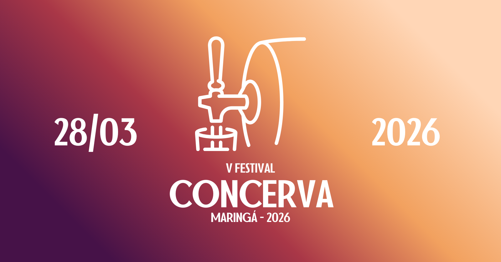 Image for the event: V Festival CONCERVA Maringá - 2026