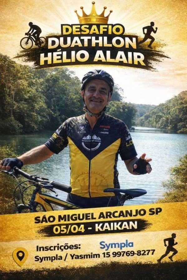 DESAFIO DUATHLON HÉLIO ALAIR - SÃO MIGUEL ARCANJO SP