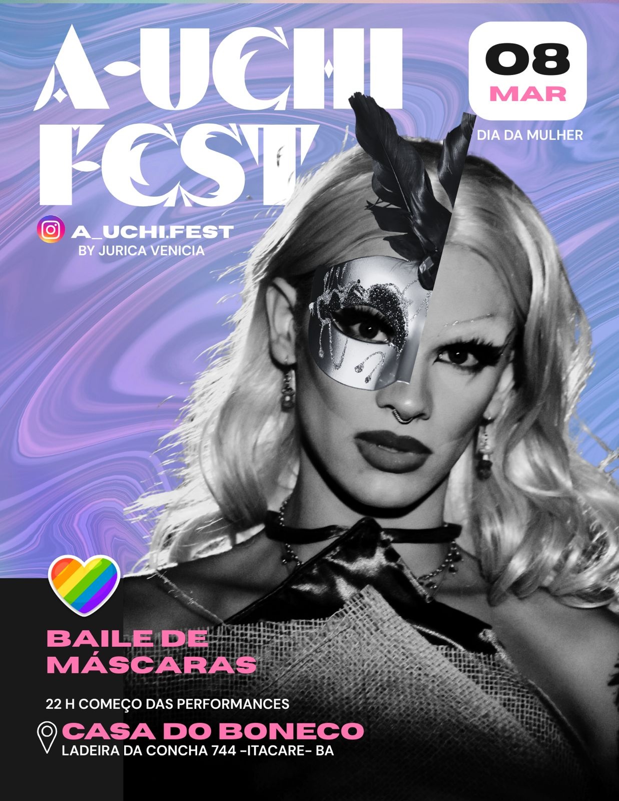 A-uchi fest- baile de máscaras - Itacaré, BA