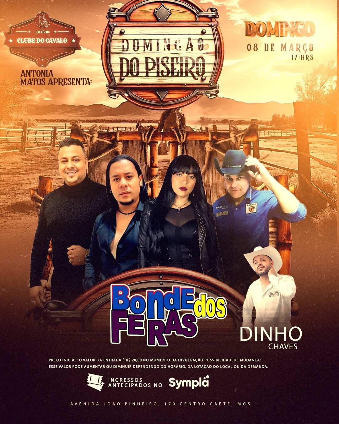 Bonde dos feras - Caeté, MG