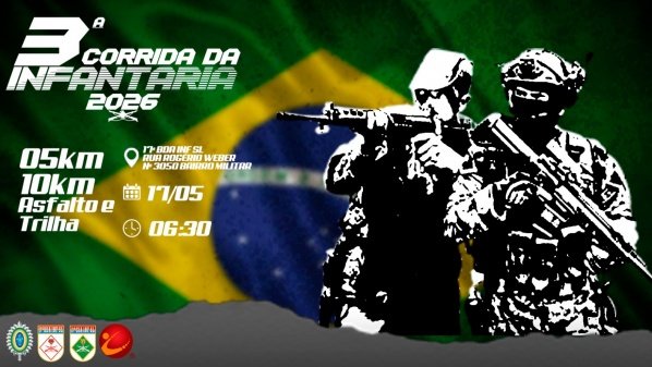 Imagem do evento 3ª Corrida da Infantaria