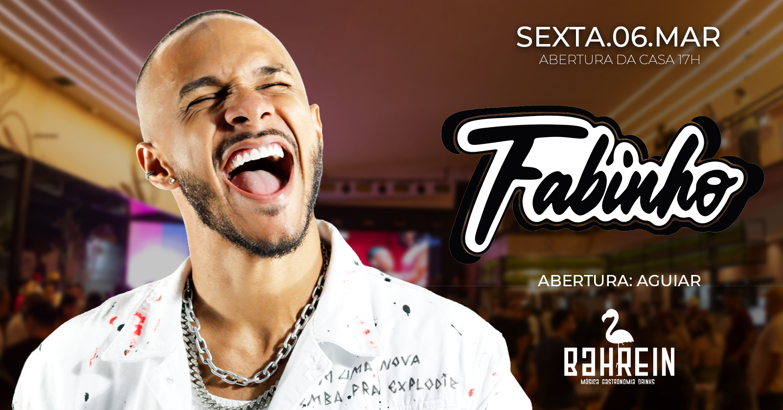 Fabinho ao Vivo no Bahrein em Nova Iguaçu