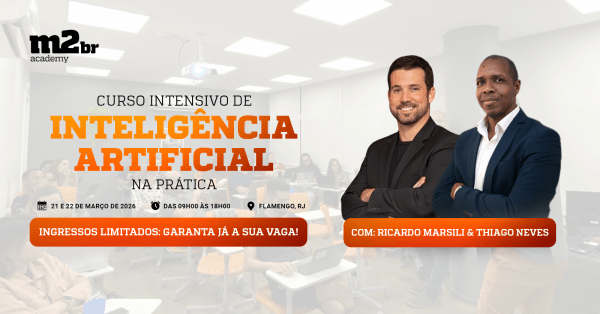 Imagem do evento Curso Intensivo de Inteligência Artificial na Prática – Rio de Janeiro (M2BR Academy)