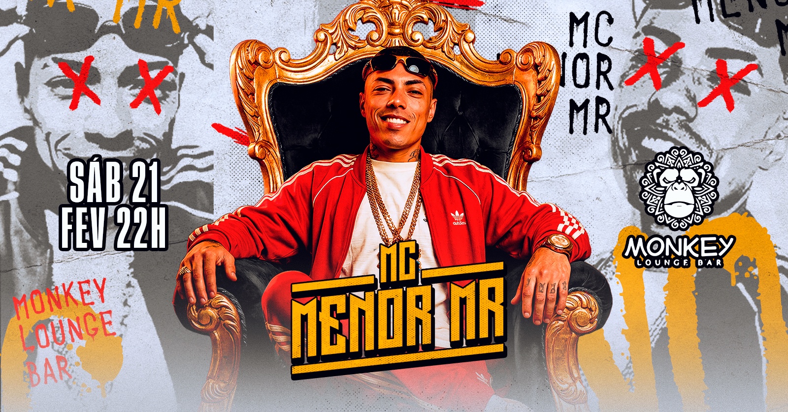 Despedida da Monkey com Mc Menor Mr dia 21/02