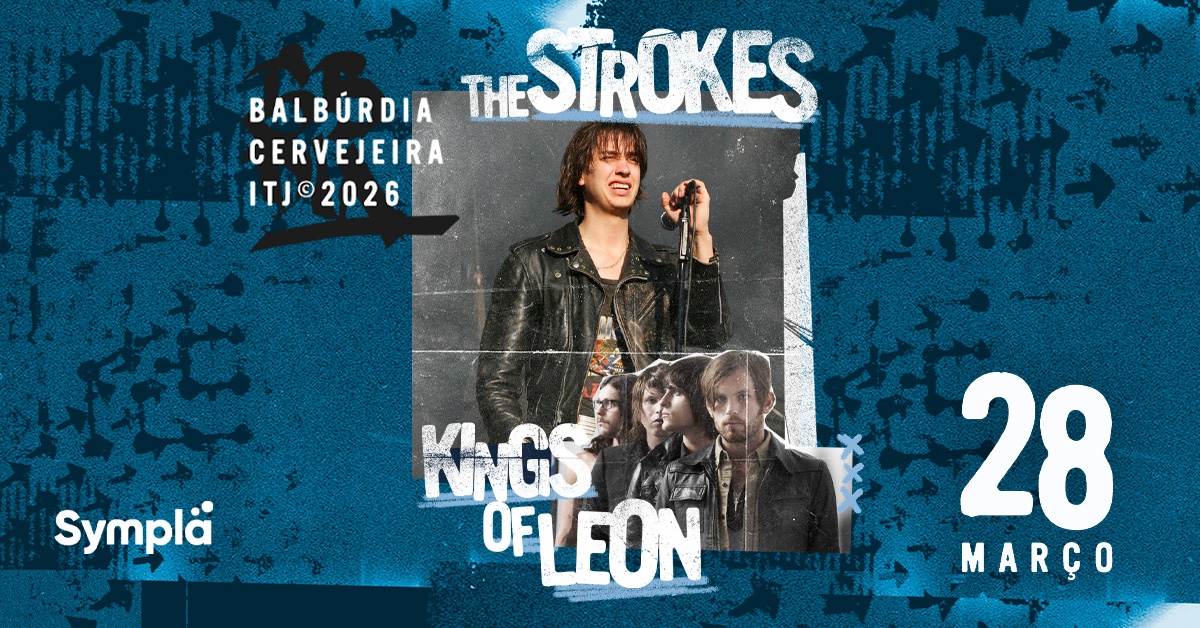 ESPECIAL STROKES + KINGS OF LEON - COM A BANDA REJECTS - Itajaí, SC