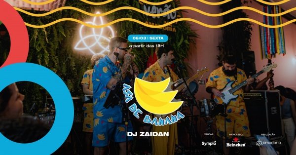 Imagem do evento Axé e Micareta com Asa de Banana - Sextinha na Amadoria