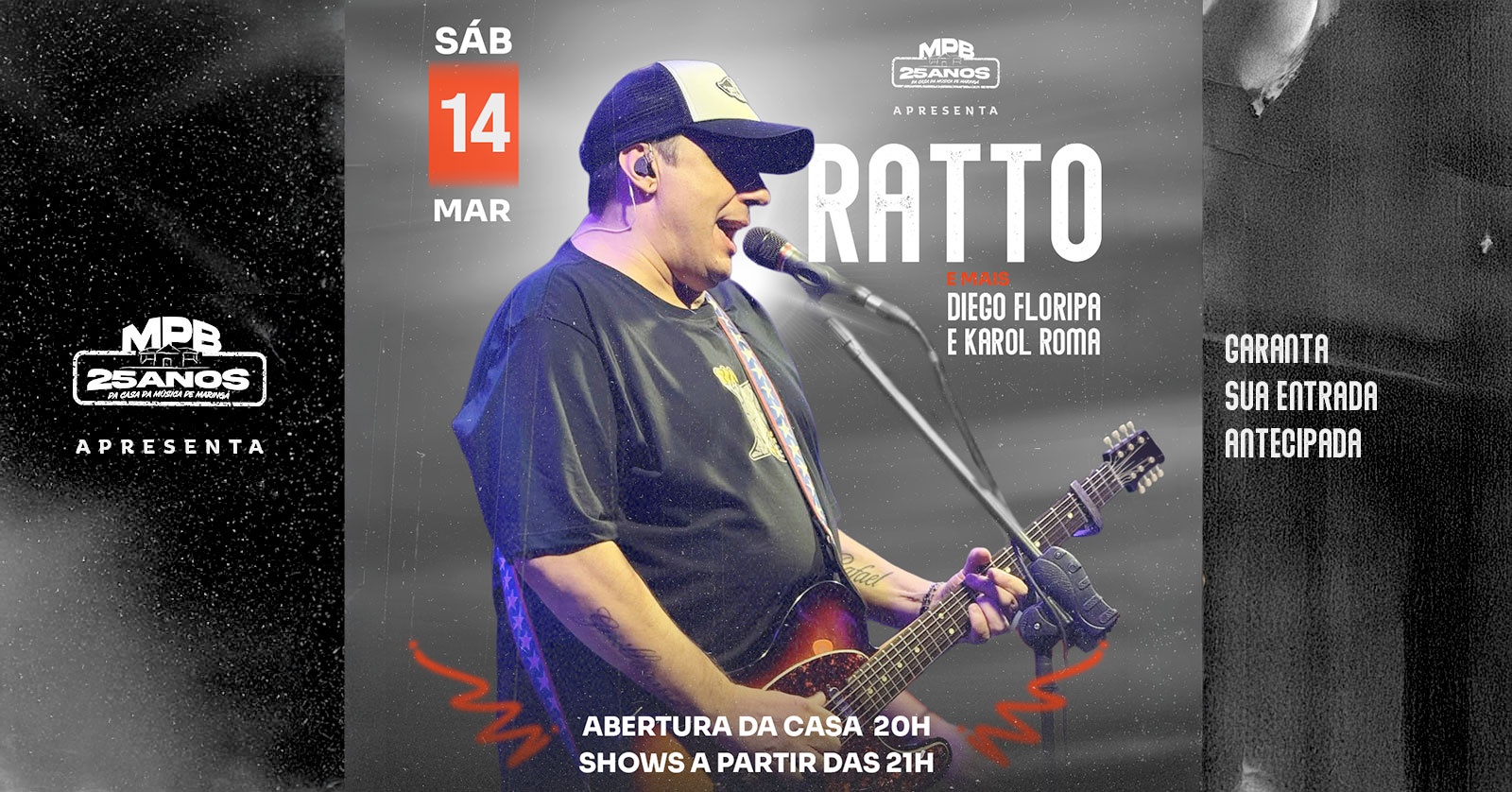 Ratto Acústico + Diego Floripa e Karol Roma (abertura) - Maringá, PR