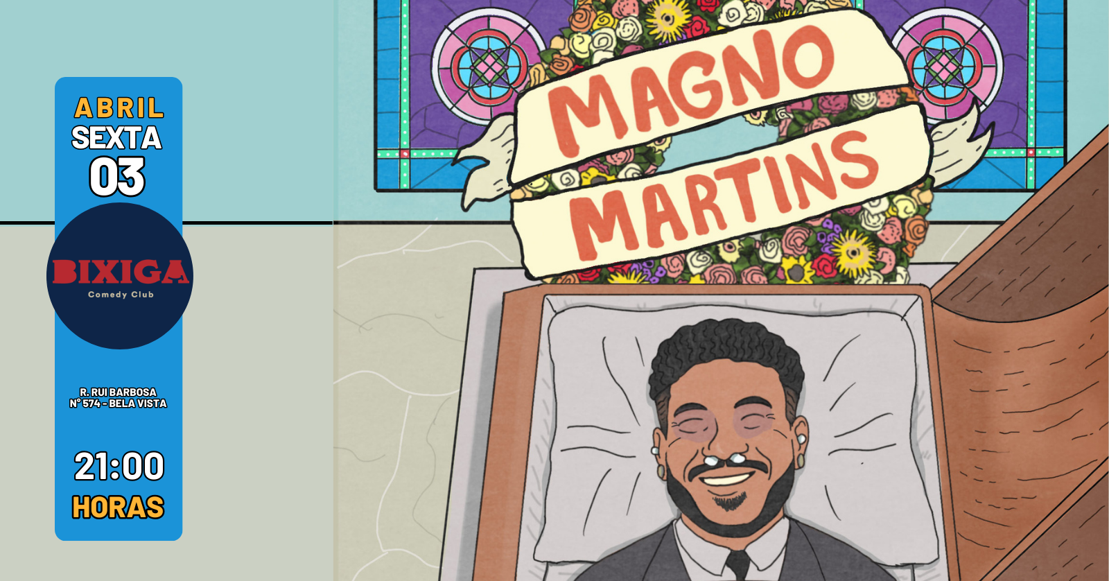 Magno Martins no Bixiga Comedy Stand Up Comedy em São Paulo