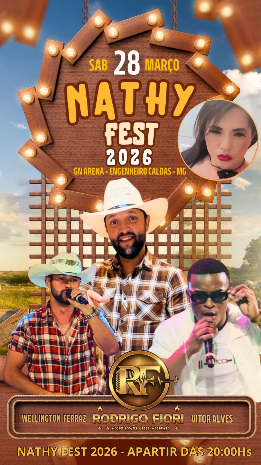 Nathy Fest 2026 - Engenheiro Caldas, MG