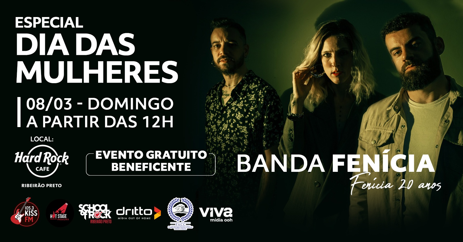 Fenícia 20 Anos - Kiss FM | Especial Dia das Mulheres Solidário