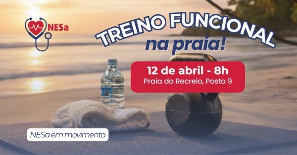 Aulão Funcional na Praia - NESa
