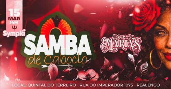 Samba de Caboclo em Realengo - Pras Marias