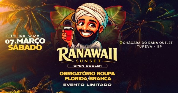Imagem do evento RANAWAII SUNSET