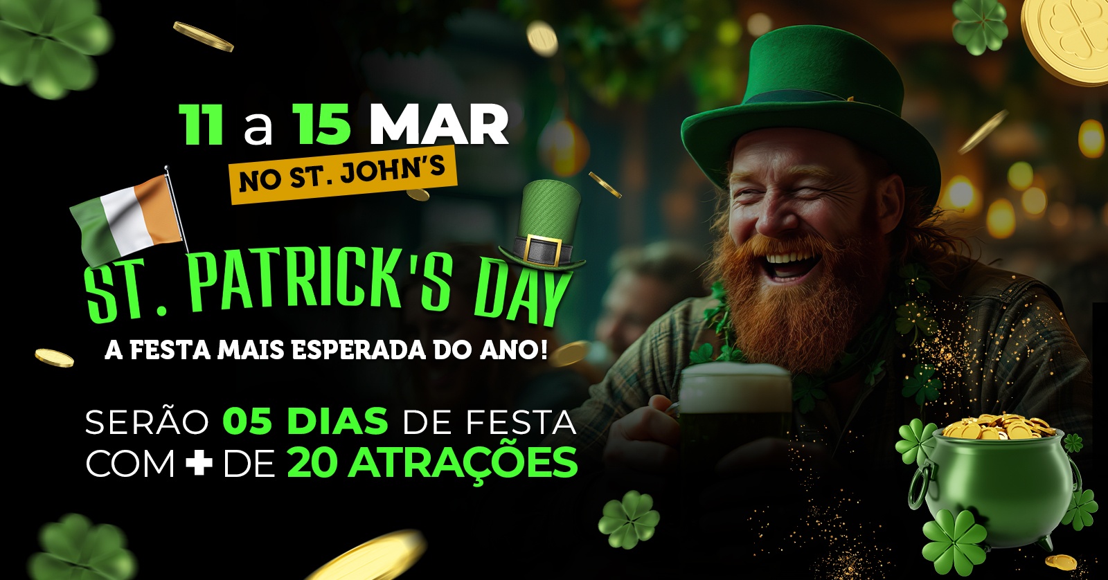 St.Patricks Day no St. Johns Pub