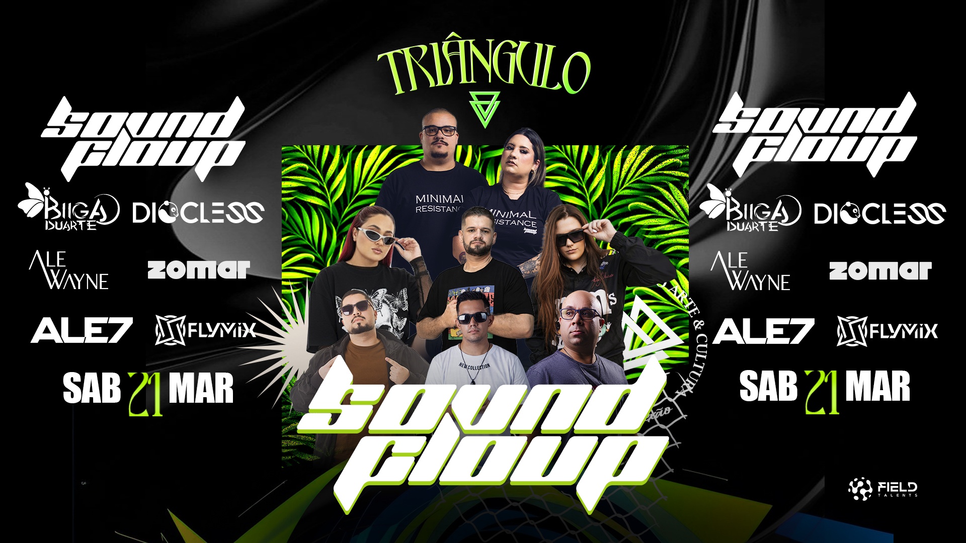 TRIÂNGULO APRESENTA: SOUND CLOUP + LINE-UP COMPLETO - Paranaguá, PR