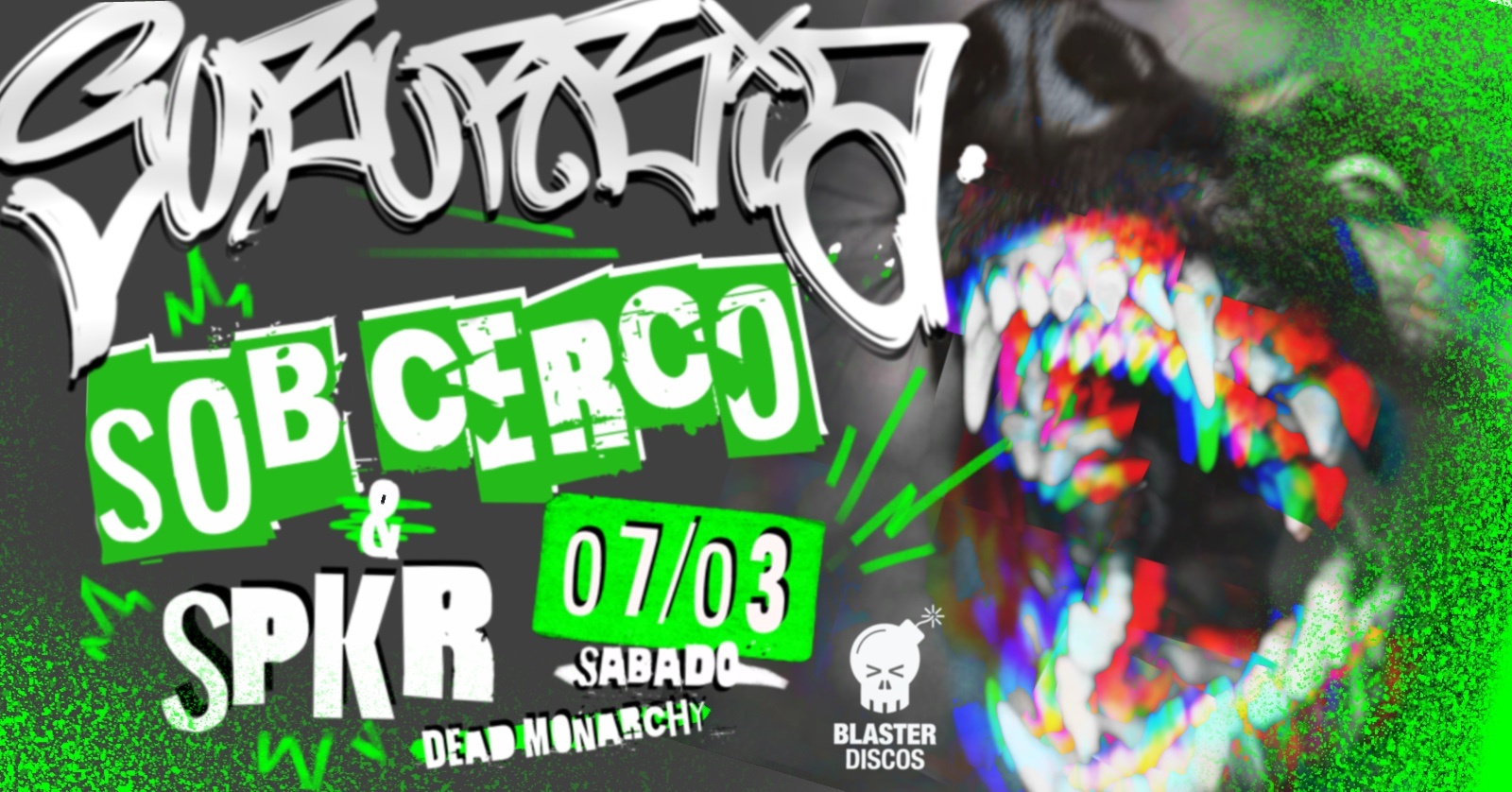 Show Sob Cerco (Teresópolis) & Spkr (Nova Friburgo) & Dead Monarchy (Petrópolis) em Petrópolis