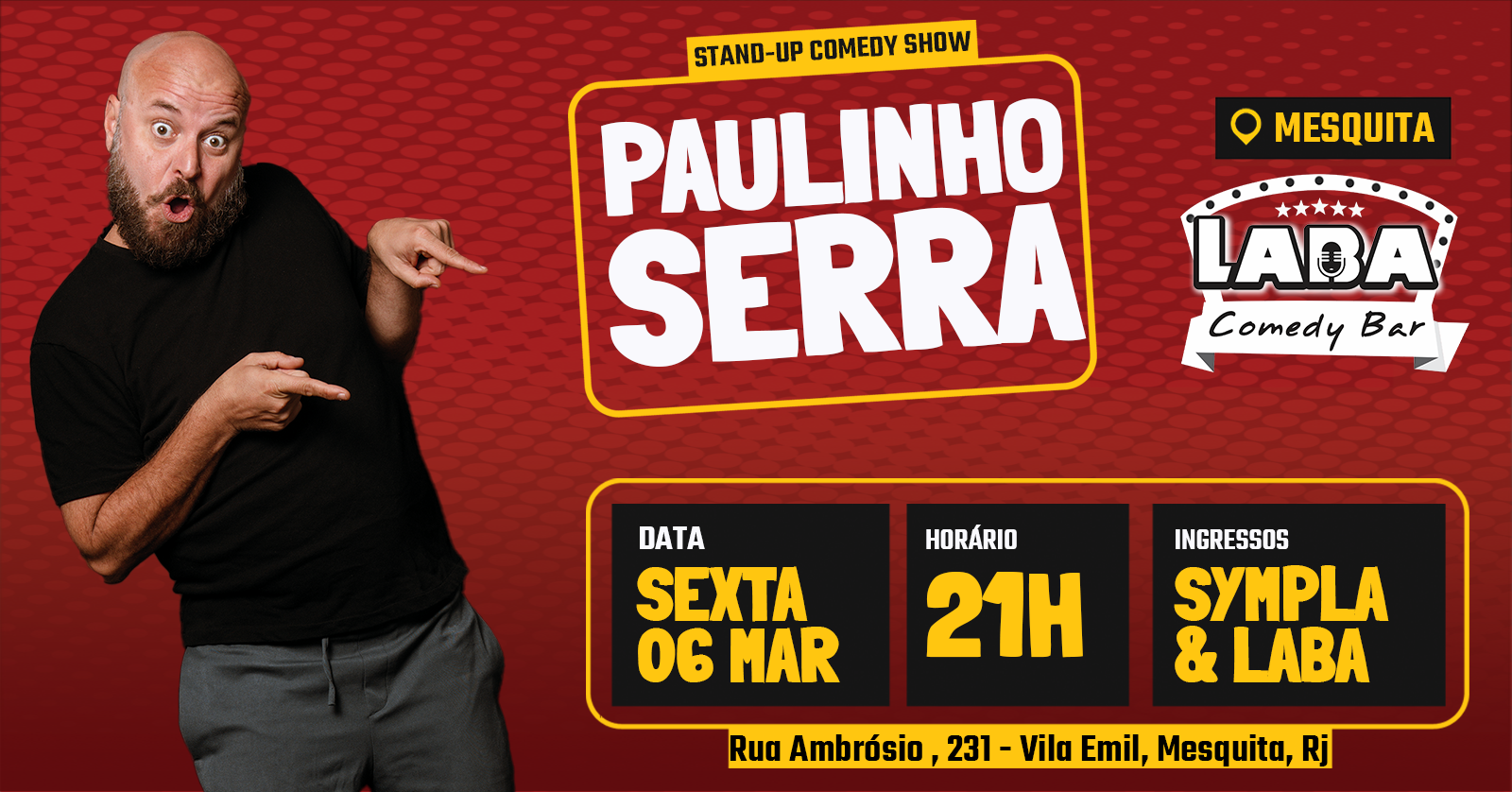 Paulinho Serra em Mesquita