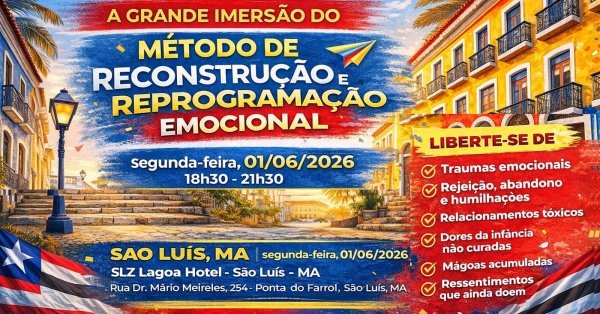 Imagem do evento Imersão Presencial Método Reconstrução Emocional (MRE) TRNSFORMADORA