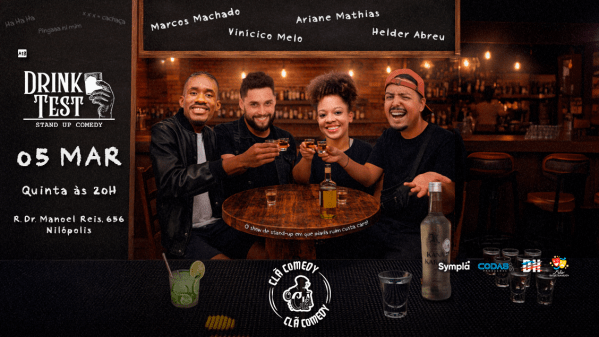 DRINK TEST - SHOW DE COMÉDIA EM NILÓPOLIS!
