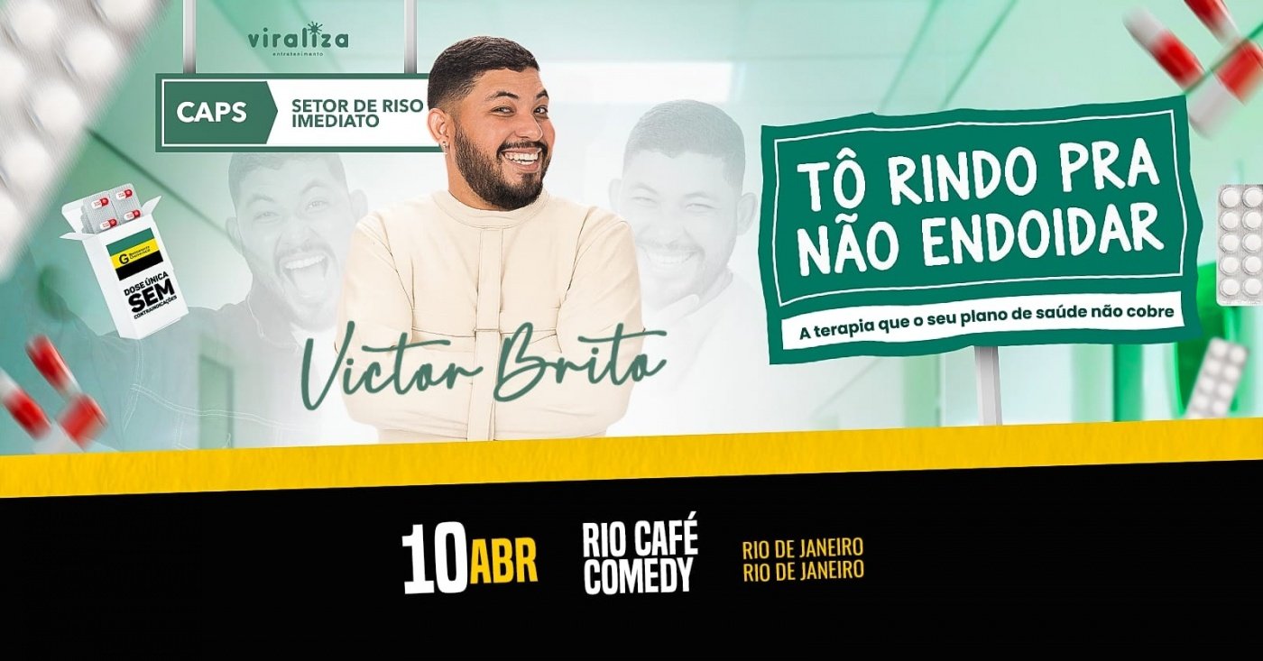 Victor Brito - " Tô Rindo Pra Não Endoidar".