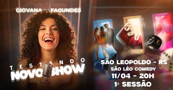 Imagem do evento GIOVANA FAGUNDES -  NOVO SHOW