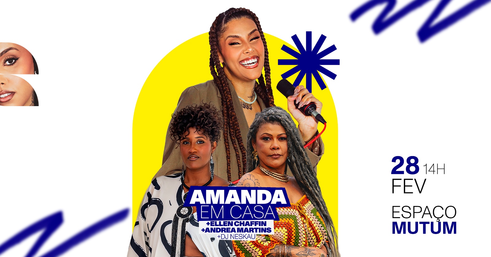 Amanda em Casa Convida: Ellen Chaffin + Andrea Martins em Macaé