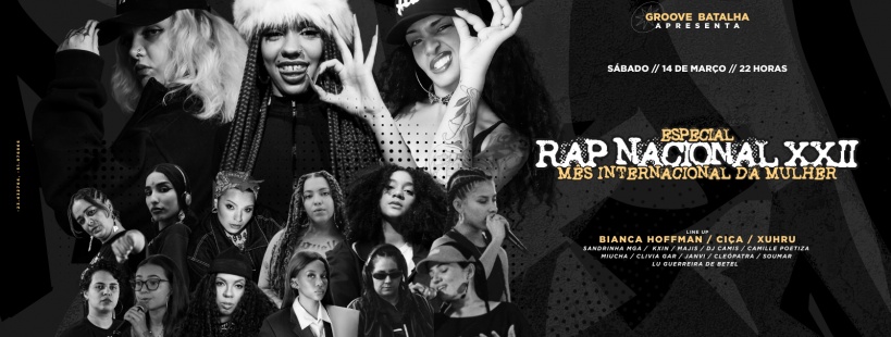 RAP NACIONAL XXII Especial Mês da Mulher em Maringá - Sympla