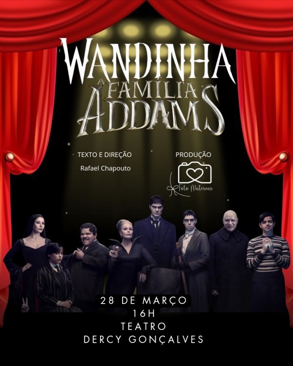 WANDINHA E A FAMÍLIA ADDAMS EM O MISTÉRIO DO VAZIO