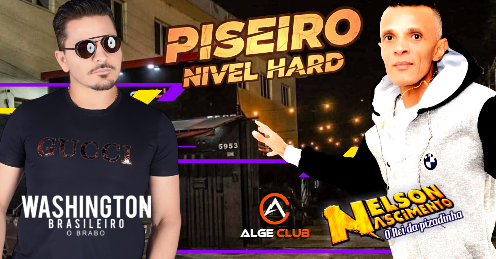 Piseiro Nivel Hard com Washington Brasileiro e Nelson Nascimento em Santana de Parnaíba