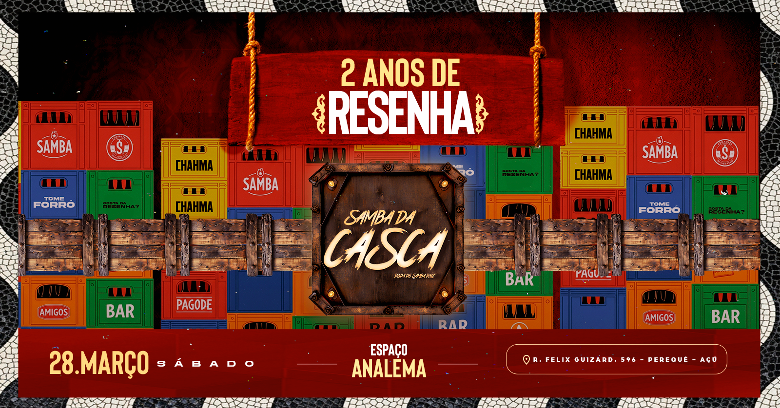 SAMBA DA CASCA: 2 ANOS DE RESENHA - Ubatuba, SP