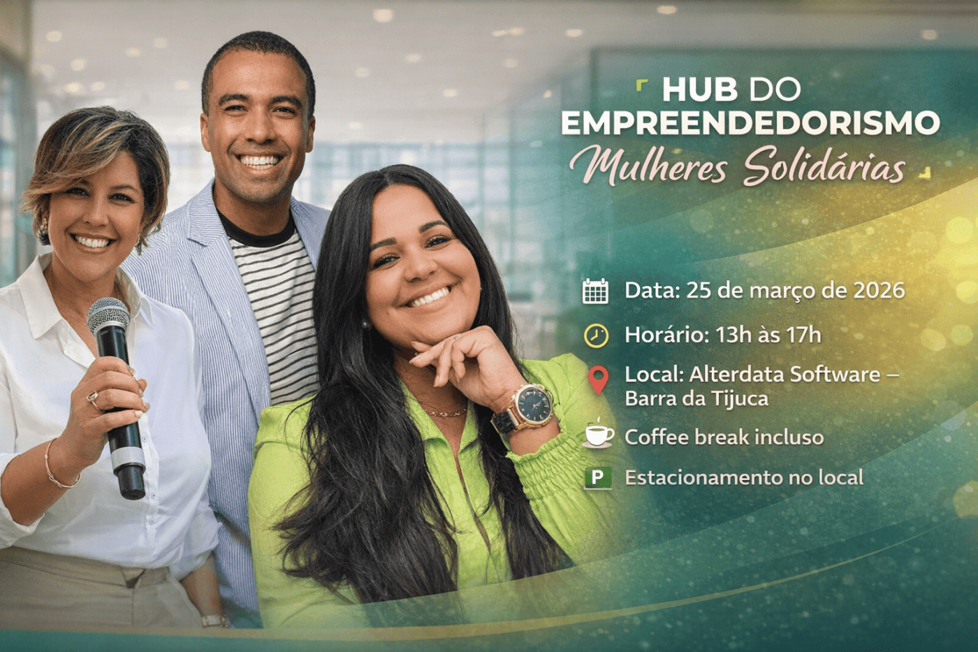 HUB DO EMPREENDEDORISMO - MULHERES SOLIDÁRIAS