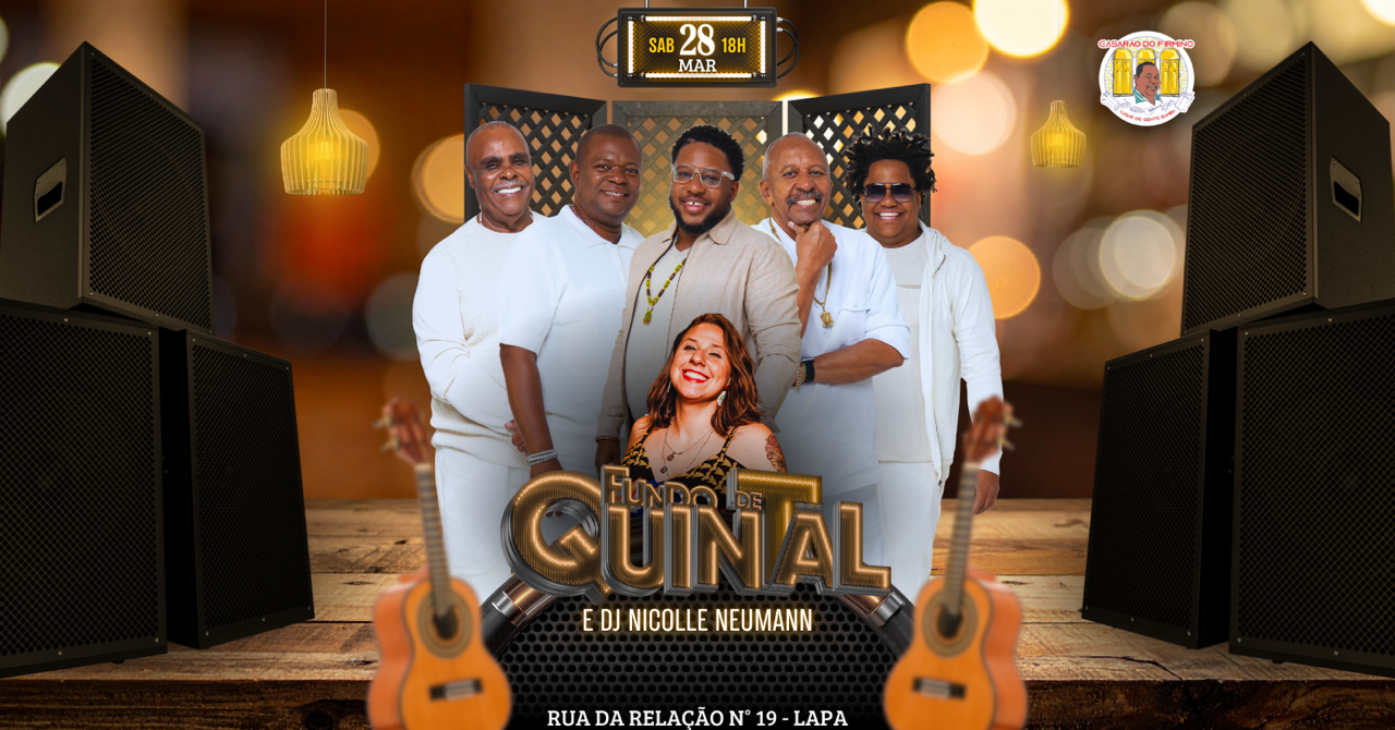 Casarão do Firmino Convida: Fundo de Quintal em Rio de Janeiro