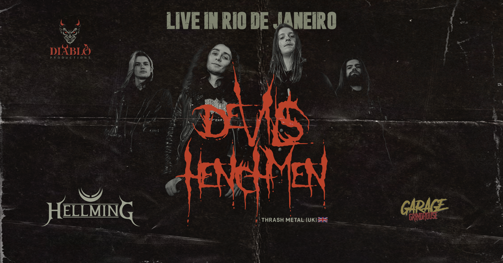 Devils Henchmen Live at Grindhouse - Rio de Janeiro, RJ