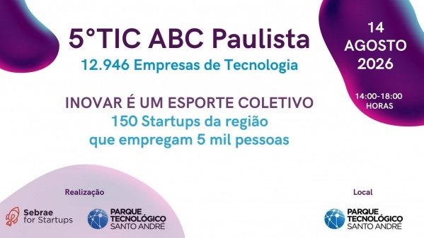 Imagem do evento 5º TIC ABC PAULISTA - 14/08/2026