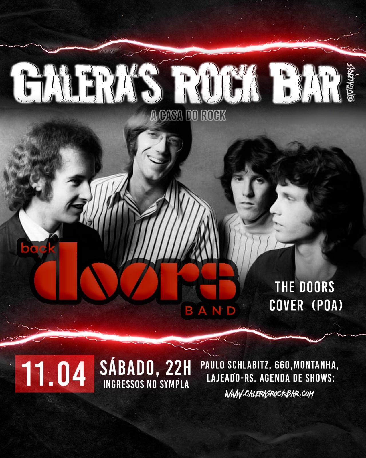 BackDoors Band no Galera's! - Lajeado, RS