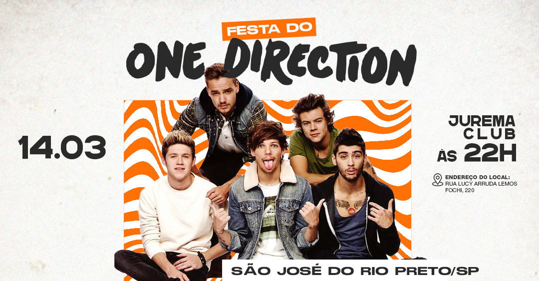 Festa do One Direction | São José do Rio Preto/SP - São José do Rio Preto, SP