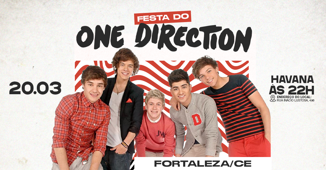 Festa do One Direction | Fortaleza/CE - Fortaleza, CE