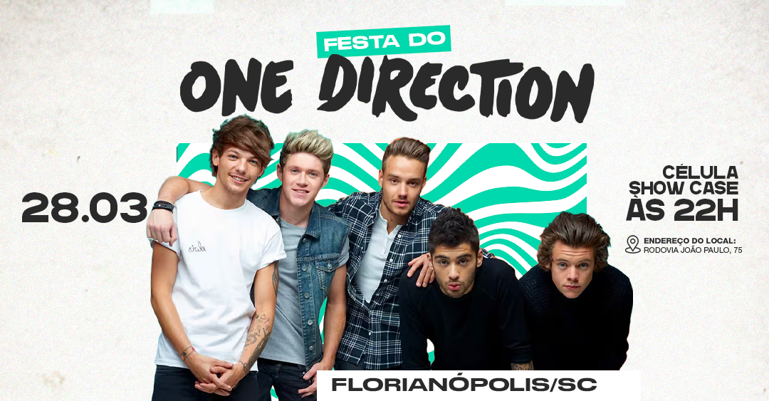 Festa do One Direction | Florianópolis/SC - Florianópolis, SC