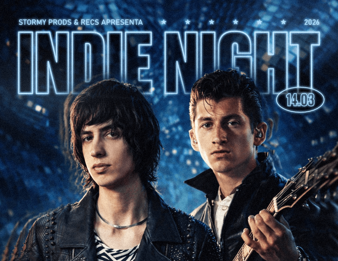 INDIE NIGHT: ARCTIC MONKEYS + THE STROKES (2026) em Joinville - Sympla