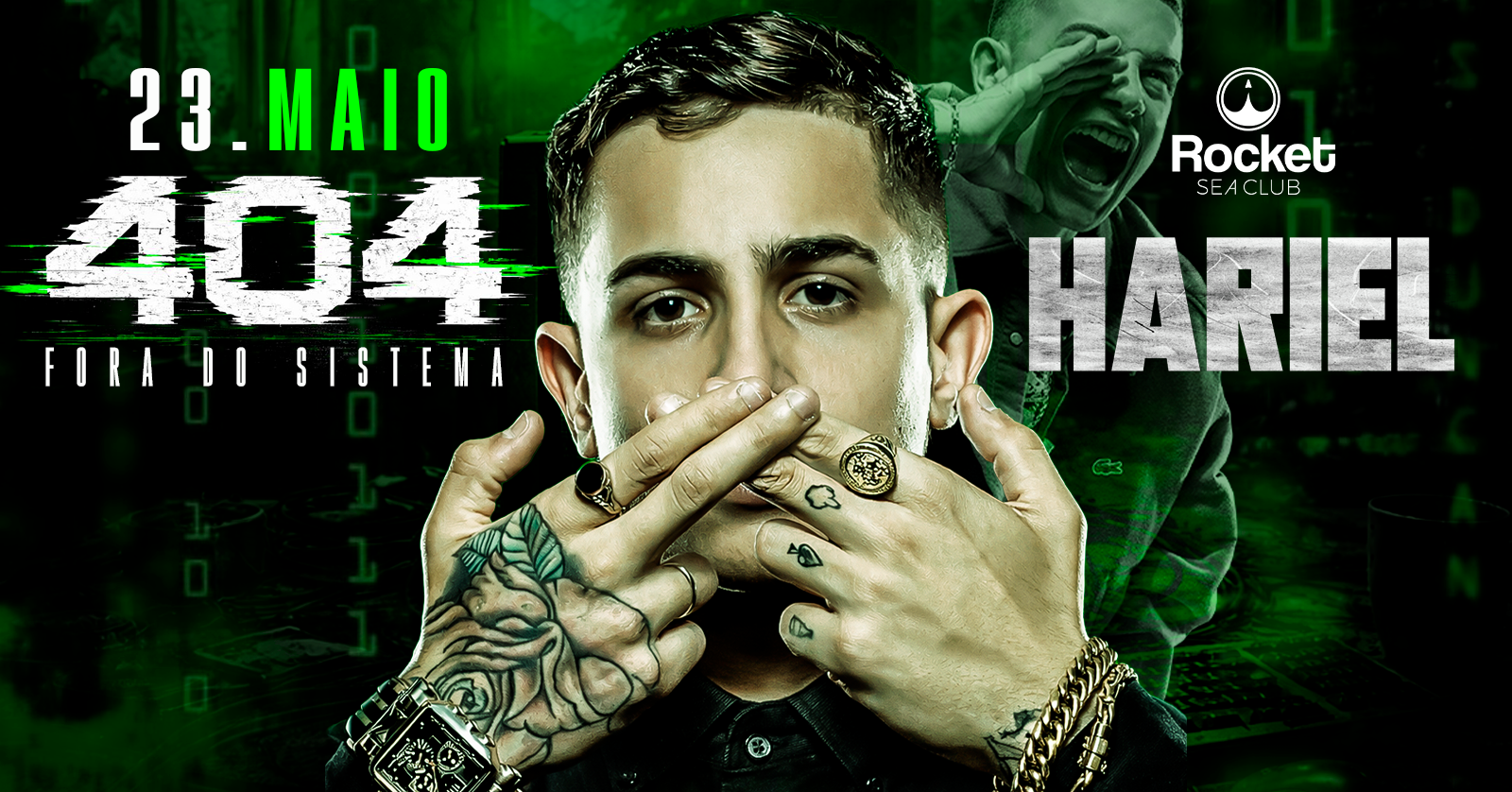 Capa do evento: 404 - FORA DO SISTEMA