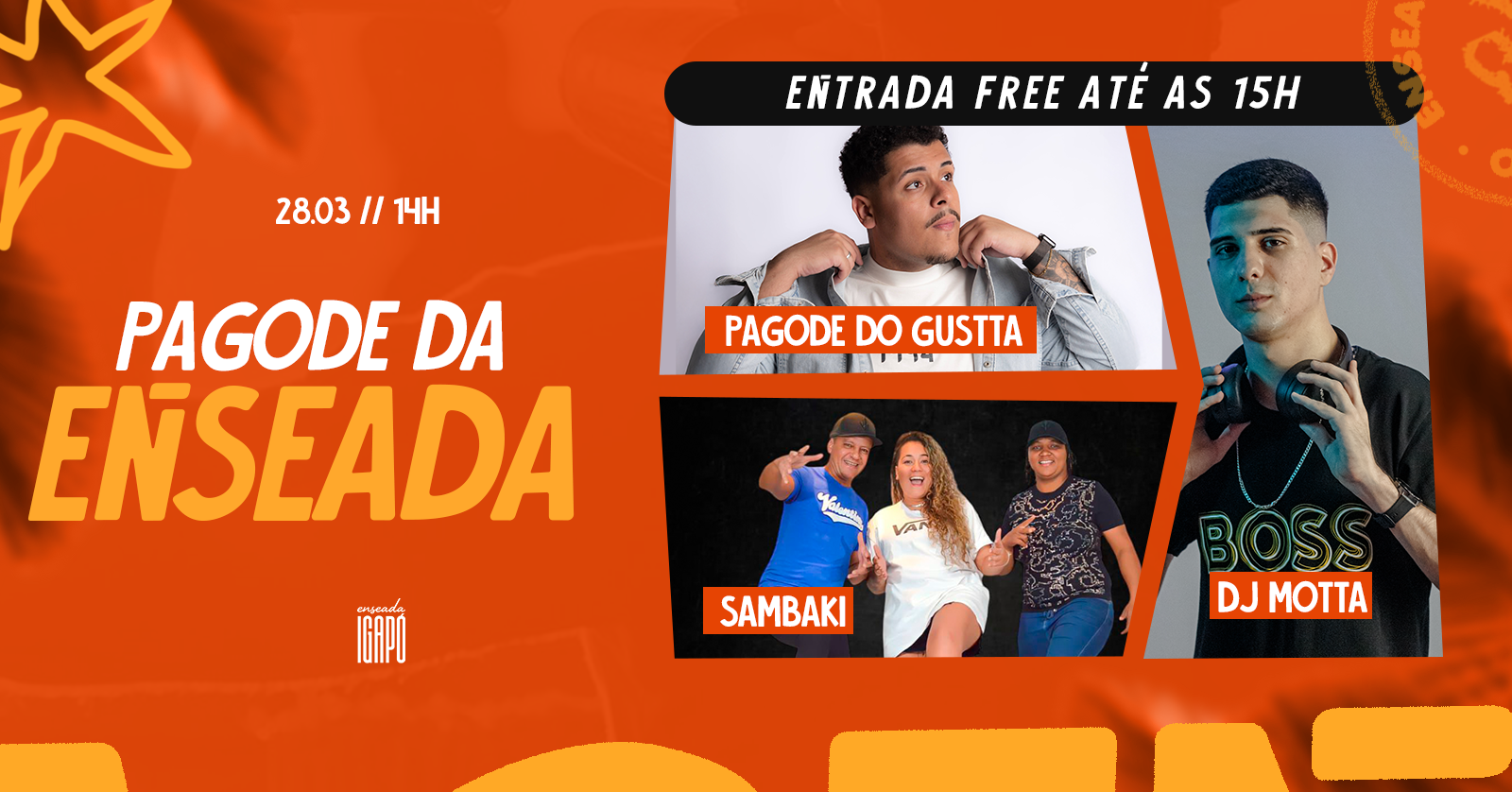 PAGODE DO GUSTTA + SAMBAKI - Londrina, PR