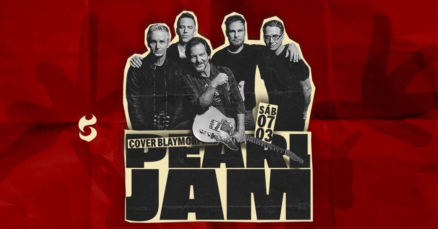 PEARL JAM - BLAYMORPHED em Jaraguá do Sul - Sympla
