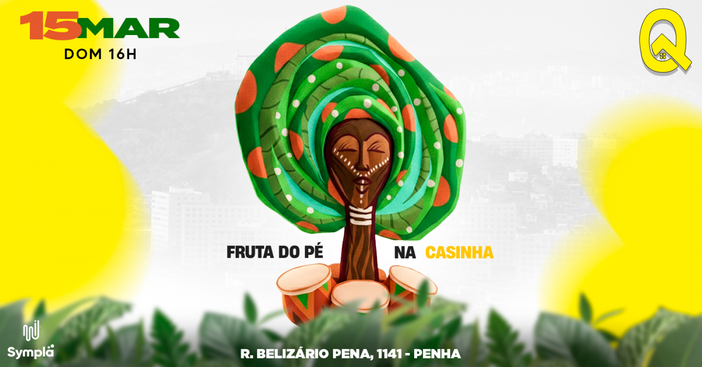 FRUTA DO PÉ na BATUQ!!